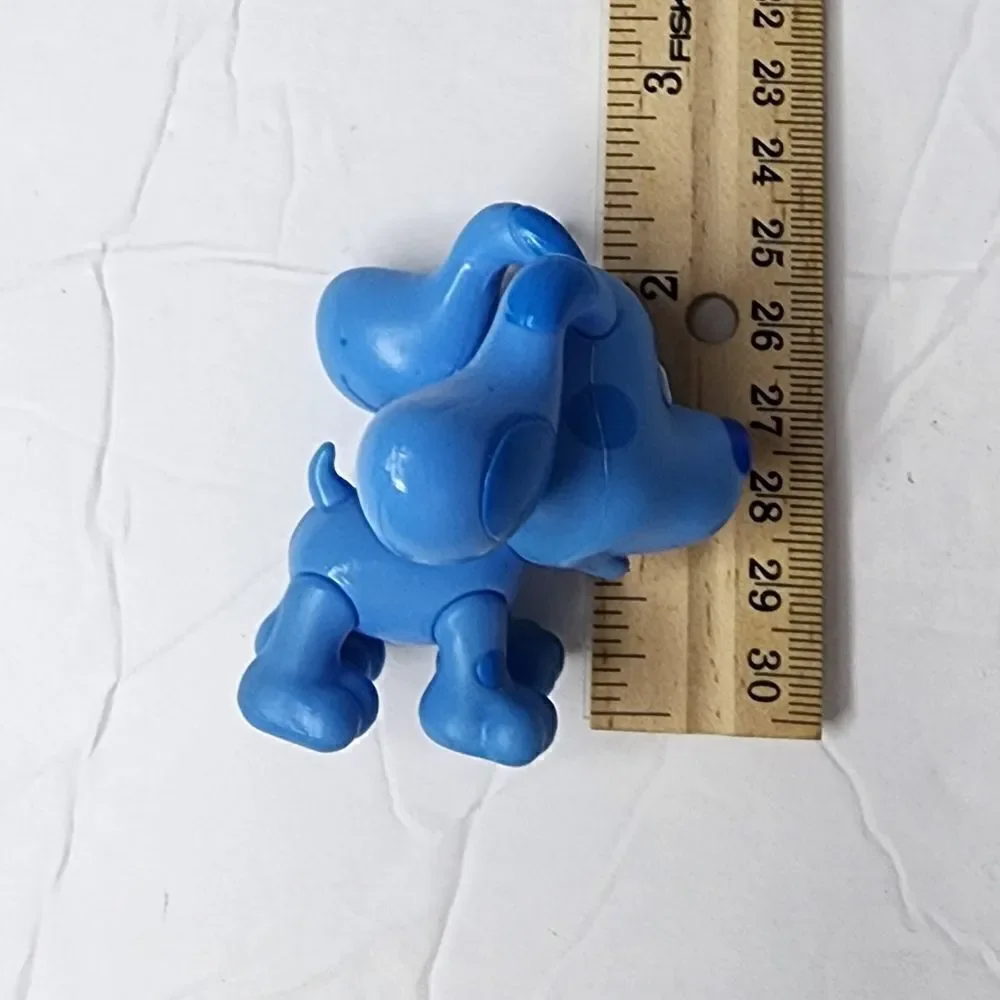 Nickelodeon Blue's Clues Cake Topper Blue Dog Figure 2“ Viacom Just Play 2019